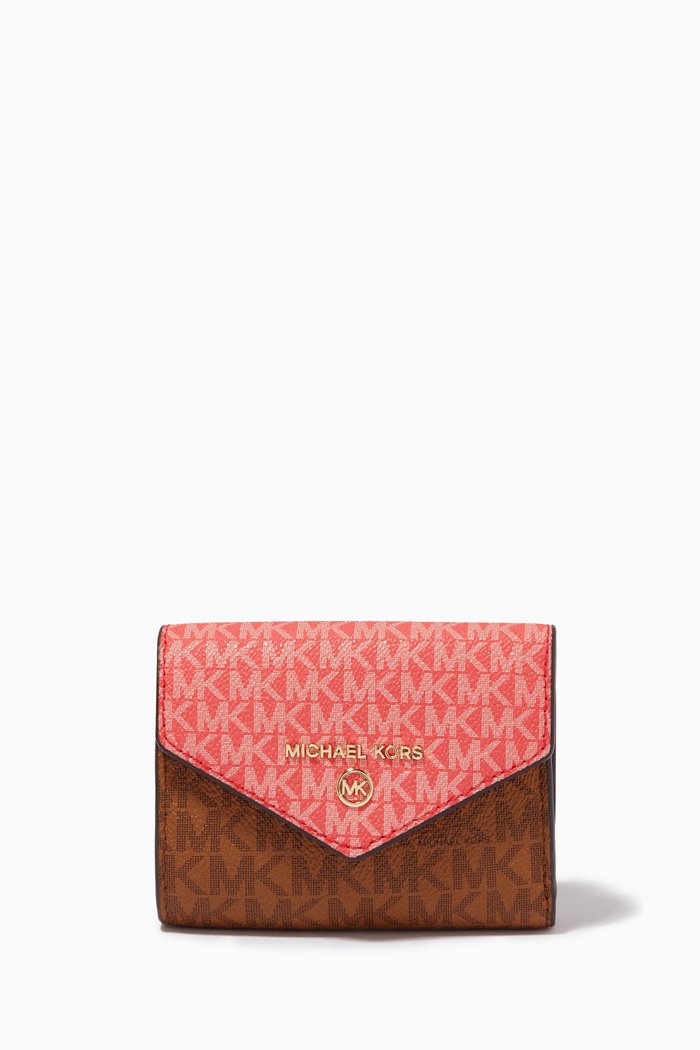 

Medium Carmen Envelope Wallet in Logo Canvas, Multicolour