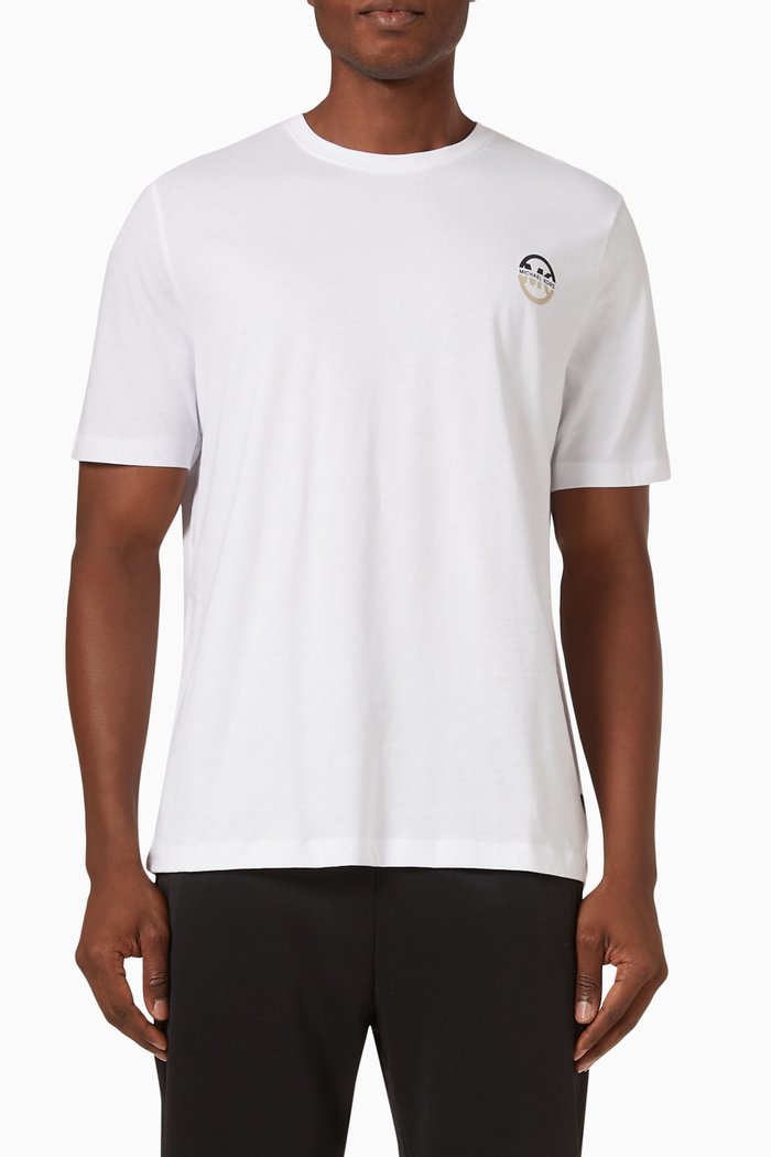 

Logo T-shirt in Cotton Jersey, White