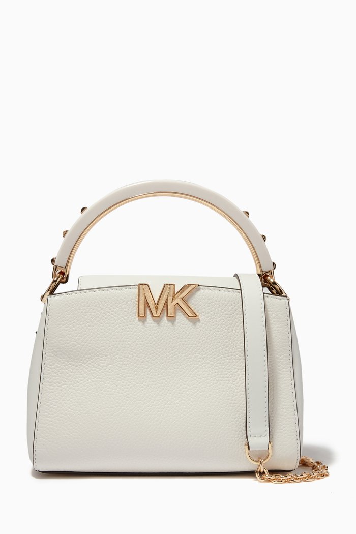 

Karlie Small Bag in Smooth Leather, White