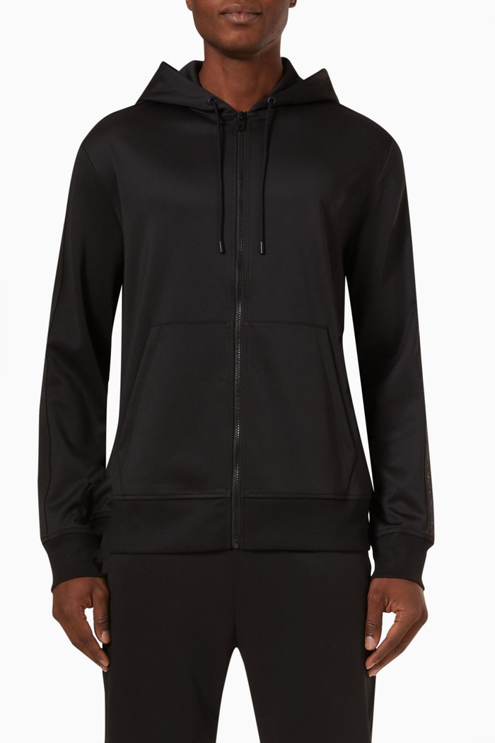 

Logo Hoodie in Fleece, Black