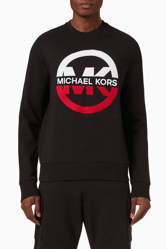 

Victory Sweatshirt in Cotton, Black