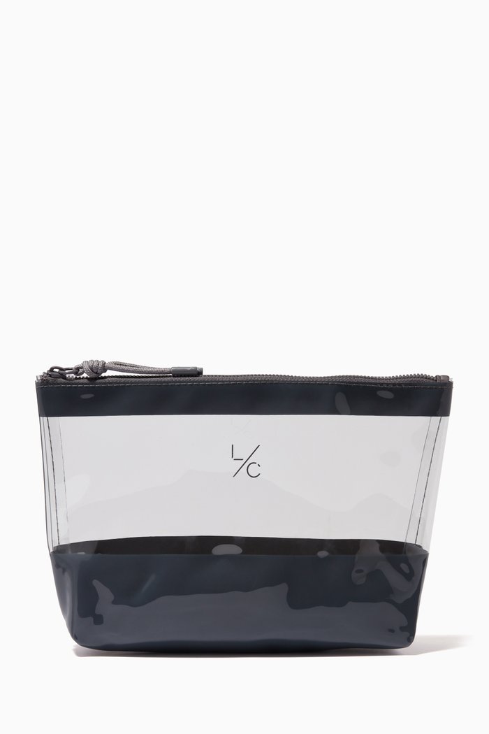 

The Beauty Bag in PVC, Grey