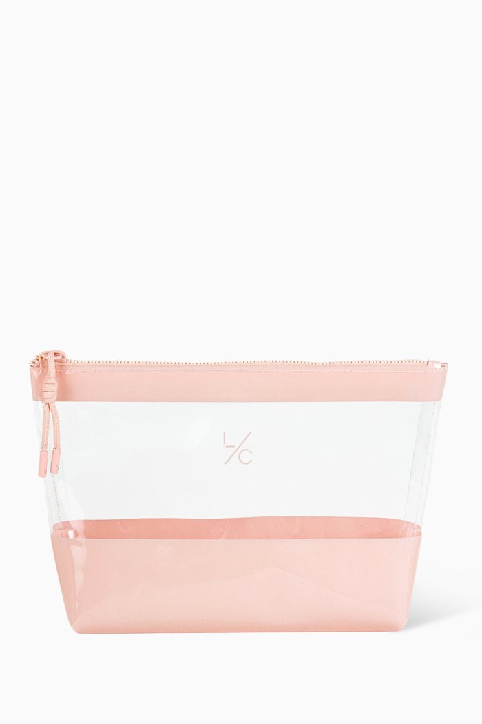 

The Beauty Bag in PVC, Pink