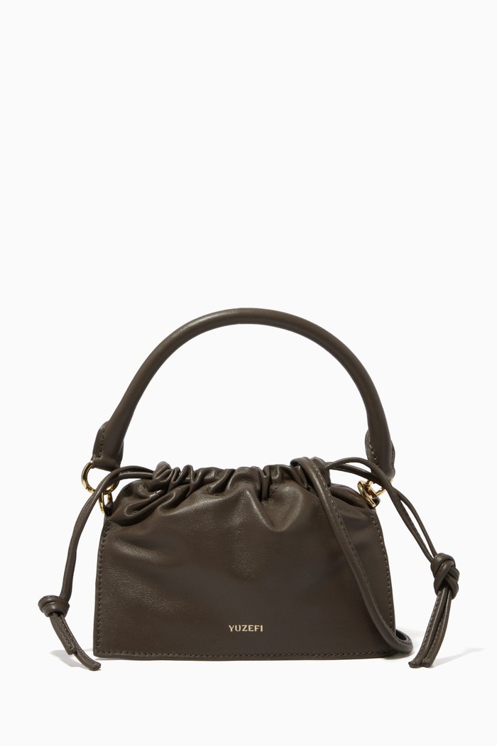

Bom Mini Bag in Nappa Leather, Brown