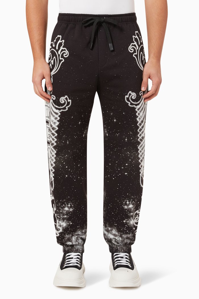 

Galaxy-print Sweatpants in Cotton, Multicolour