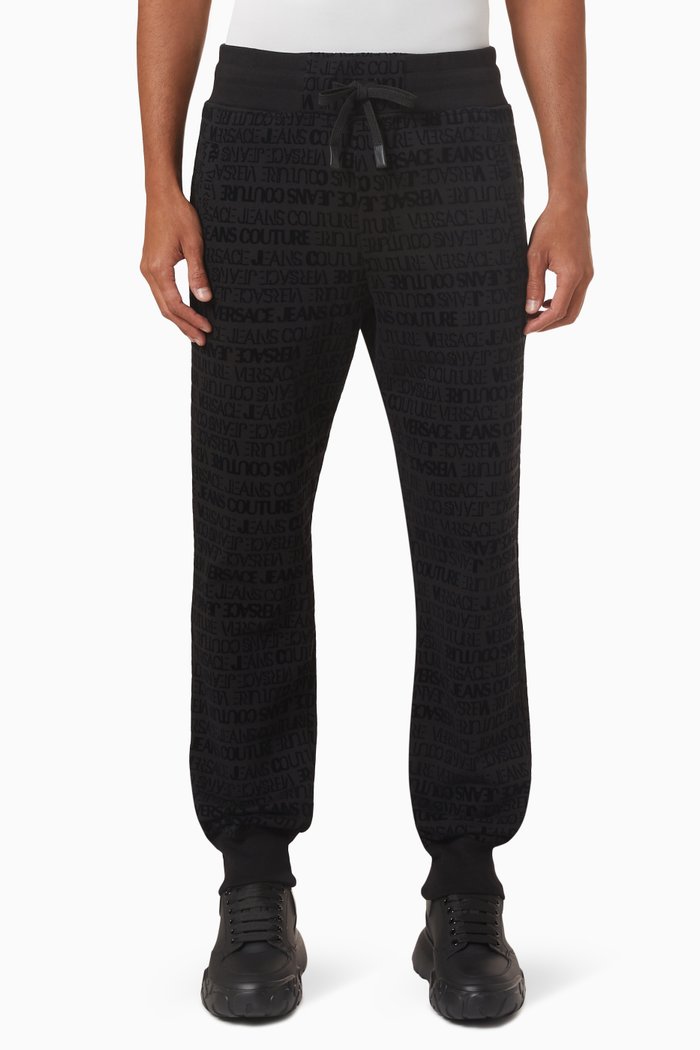 

Felpa Logo Sweatpants in Cotton, Black