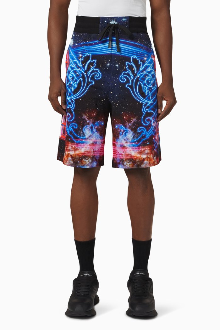 

Galaxy Shorts in Fleece, Multicolour