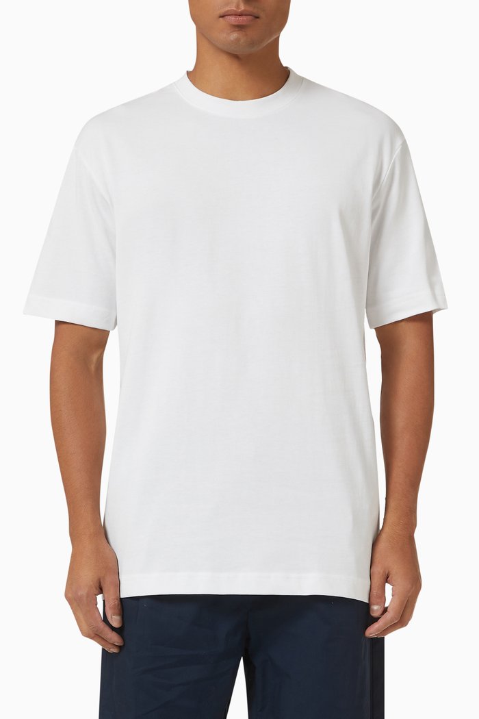 

T-shirt in Cotton Jersey, White