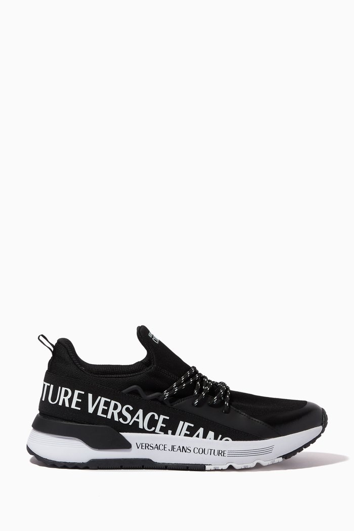 

Dynamic Sneakers in Technical Fabric, Black
