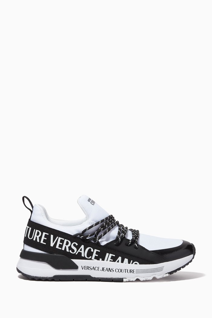Dynamic Sneakers in Technical Fabric, White