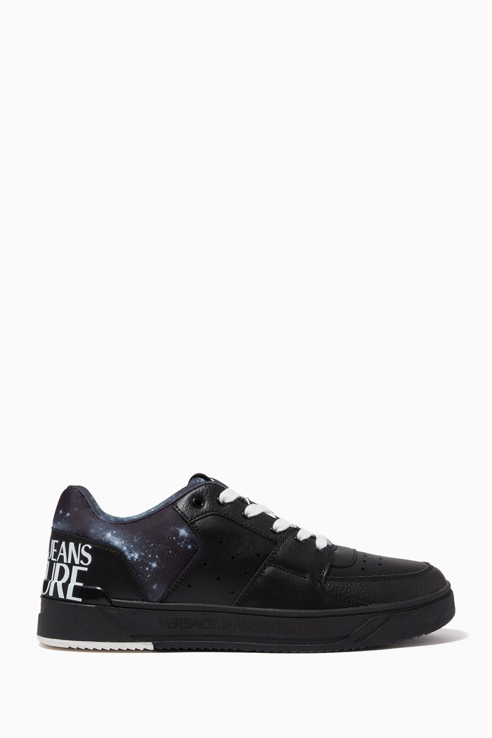 

Starlight Low-top Sneakers in Leather, Black