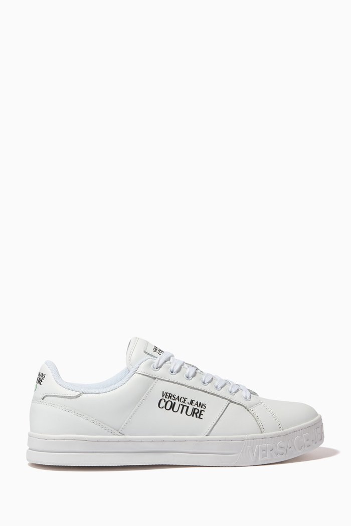 

Court 88 Sneakers in PU & Leather, White