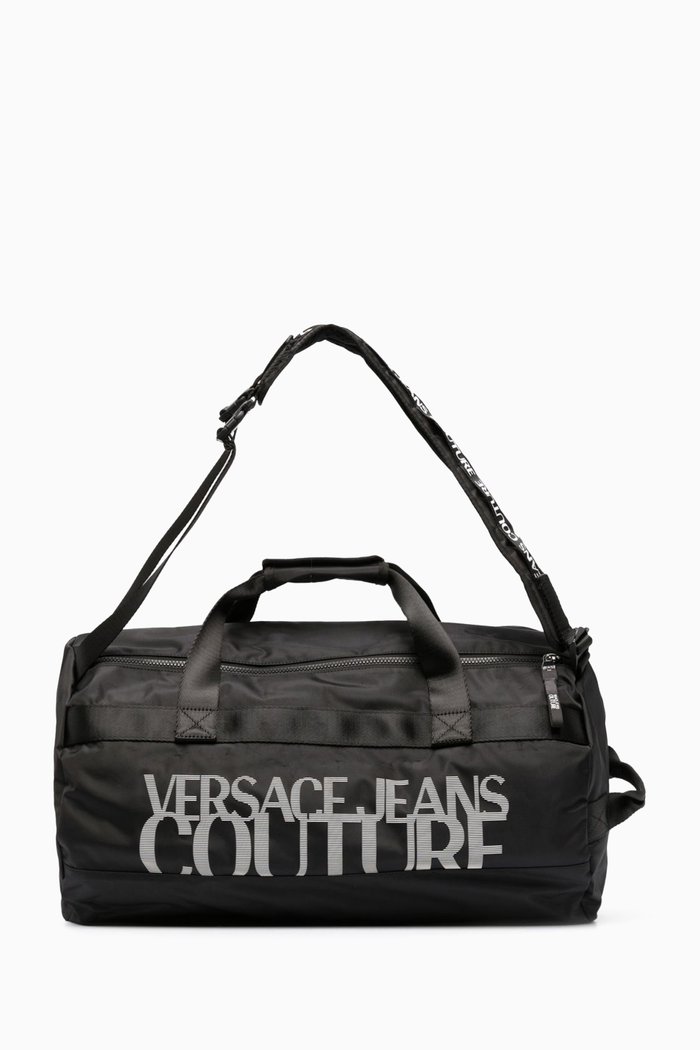 

Logo-print 2-in-1 Duffle Bag, Black