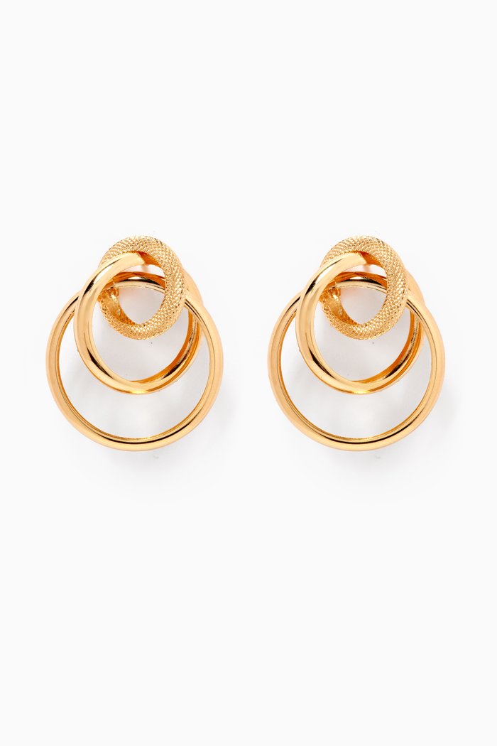 

Infinito Earrings in 18kt Yellow Gold