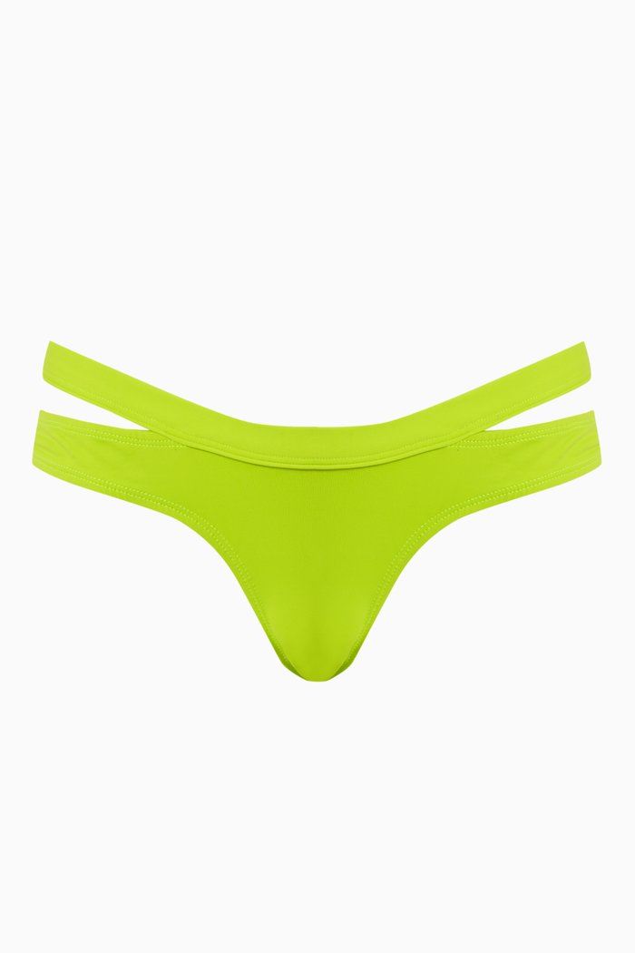 

Kenny Bikini Bottom in Stretch Nylon, Green