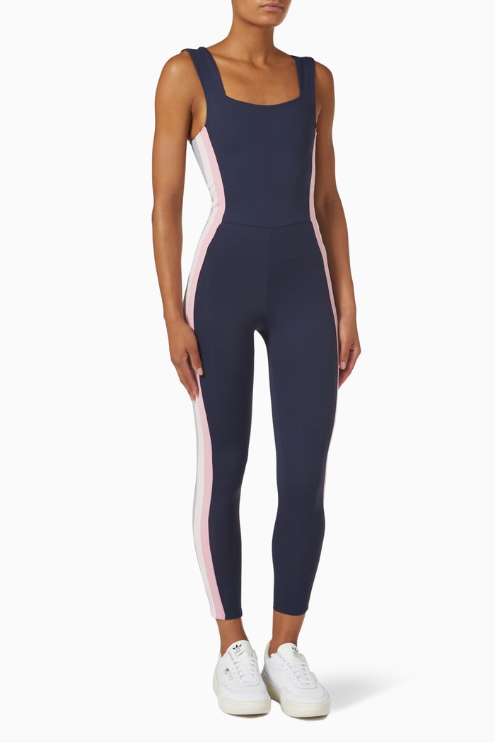 

Rainbow Unitard in Polyamide, Blue