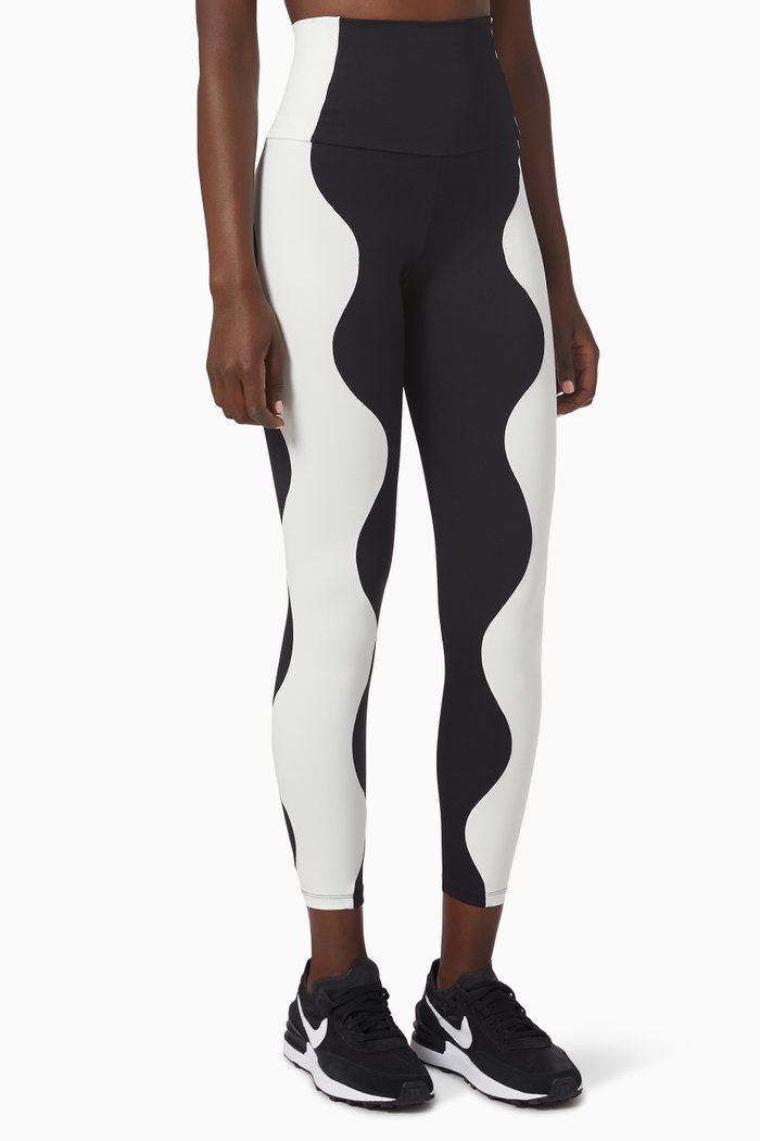 

Bubble Leggings in Price Lash Mescla, Black