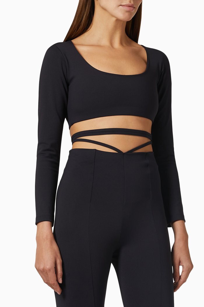 

Tulip Top in Price Lash Mescla, Black