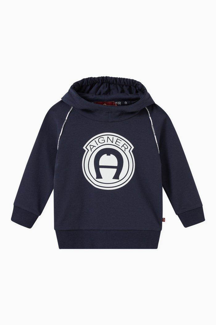 

Logo Hoodie, Blue