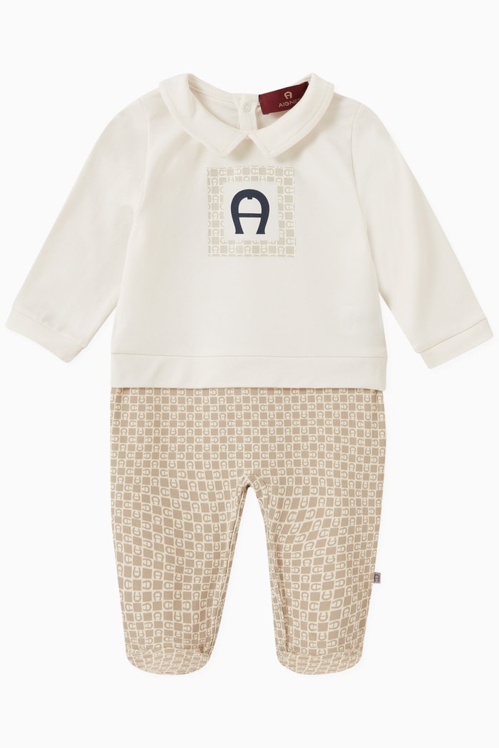 

Logo Babygrow in Pima Cotton, White