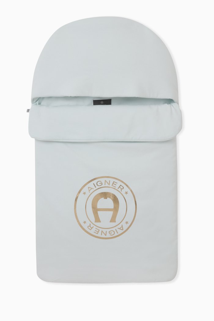 

Logo Sleeping Nest in Cotton, Blue