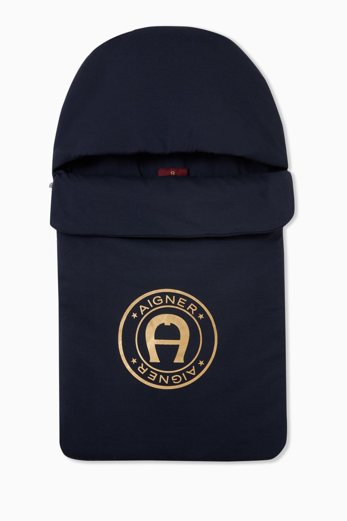 

Logo Sleeping Nest in Cotton, Blue