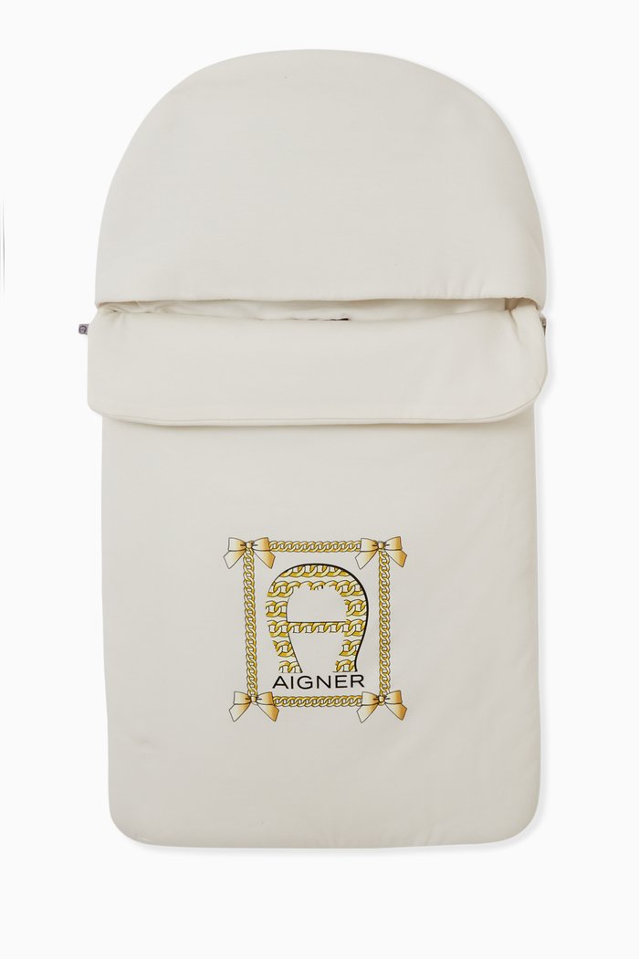 

Logo Sleeping Nest in Cotton, White
