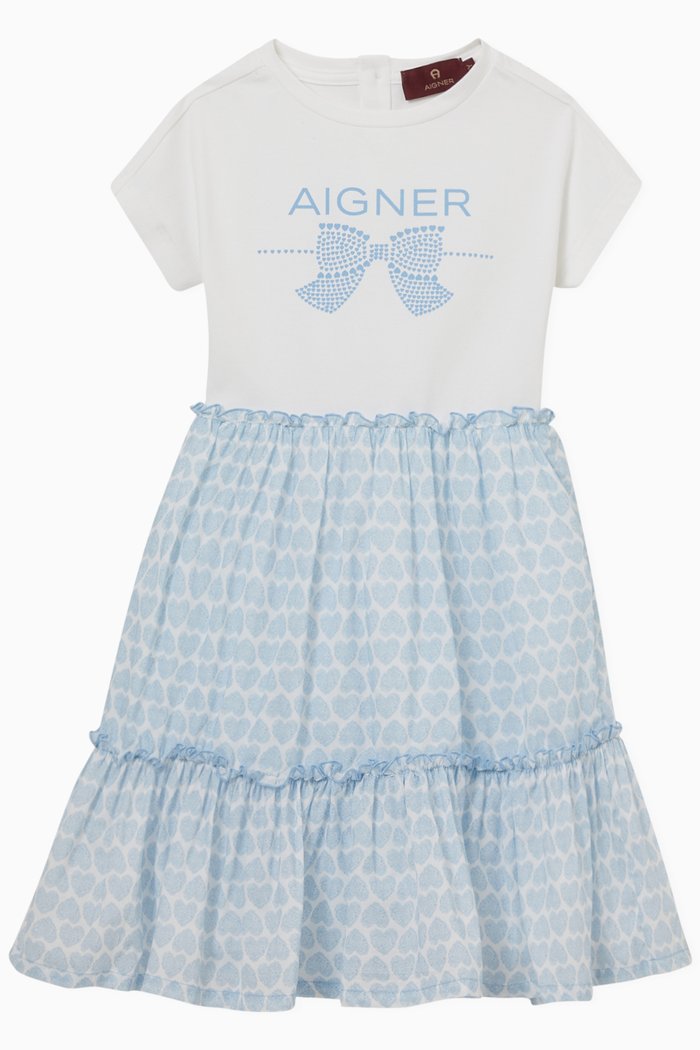 

Logo Dress, Blue