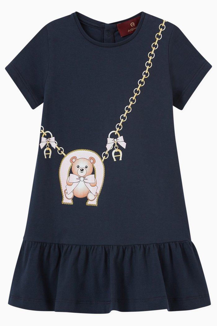

Teddy Dress, Blue