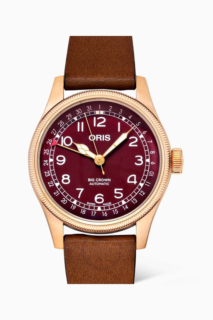 

Big Crown Pointer Date Watch, 40mm, Red