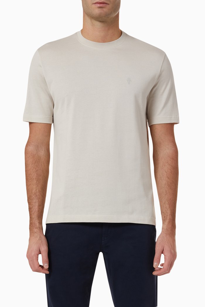 

T-shirt in Cotton Jersey, Neutral
