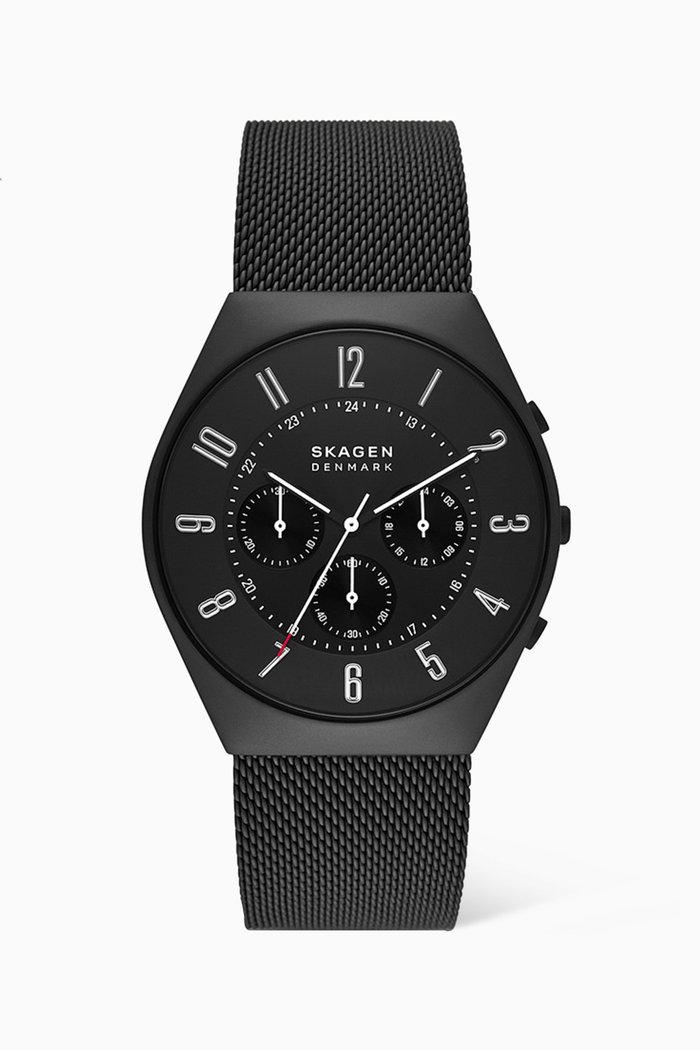 

Grenen Chrono Watch, Black