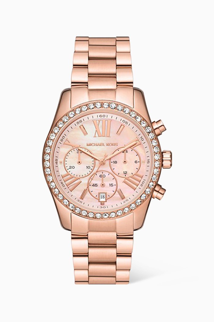 

Lexington Chronograph Quartz Watch, 38mm, Rose gold