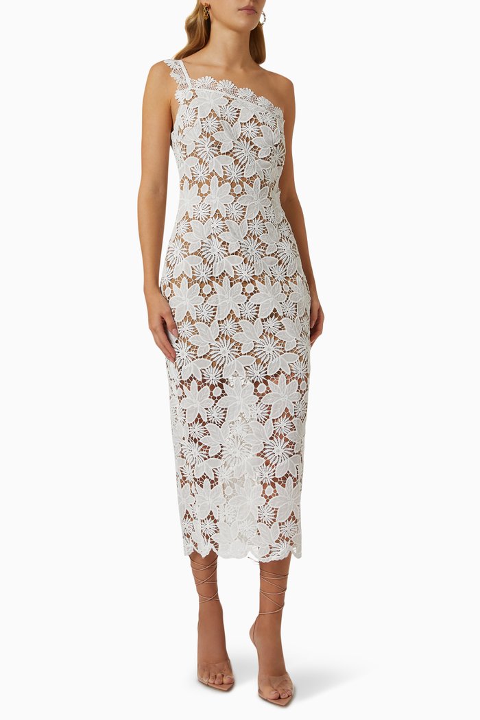 

Inflorescence Dress in Lace, Neutral