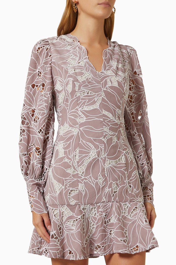 

Alphinia Mini Dress, Purple