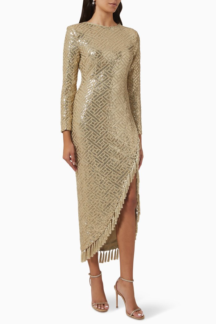 

Cordia Slim-fit Dress, Brown