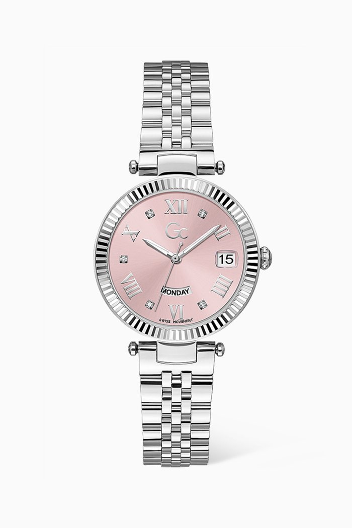 

Flair Quartz Watch, 34mm, Silver