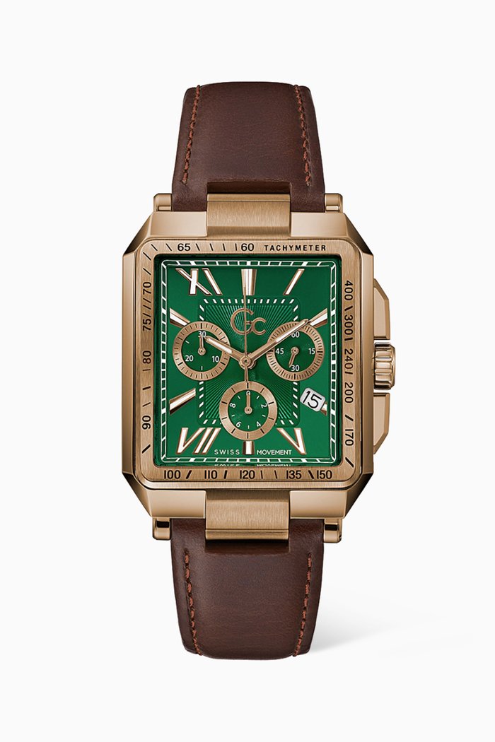

Elite Chrono Watch, Metallic