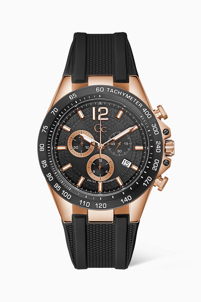

Audacious Chrono Watch, Rose gold