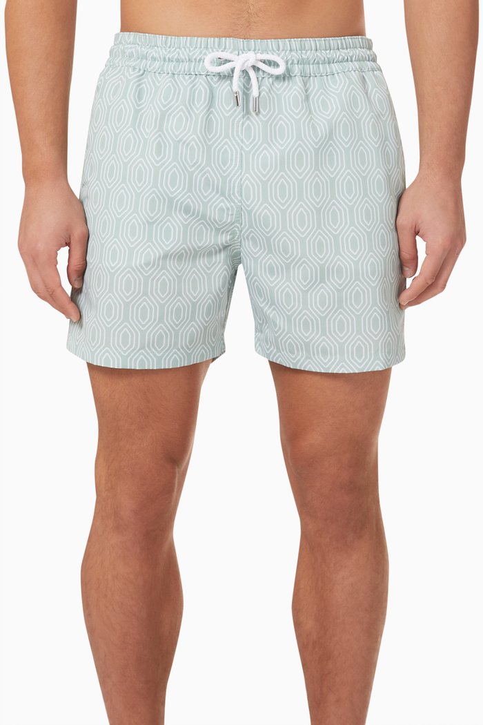 

Sport Swim Shorts in Quick-dry Nylon, Green