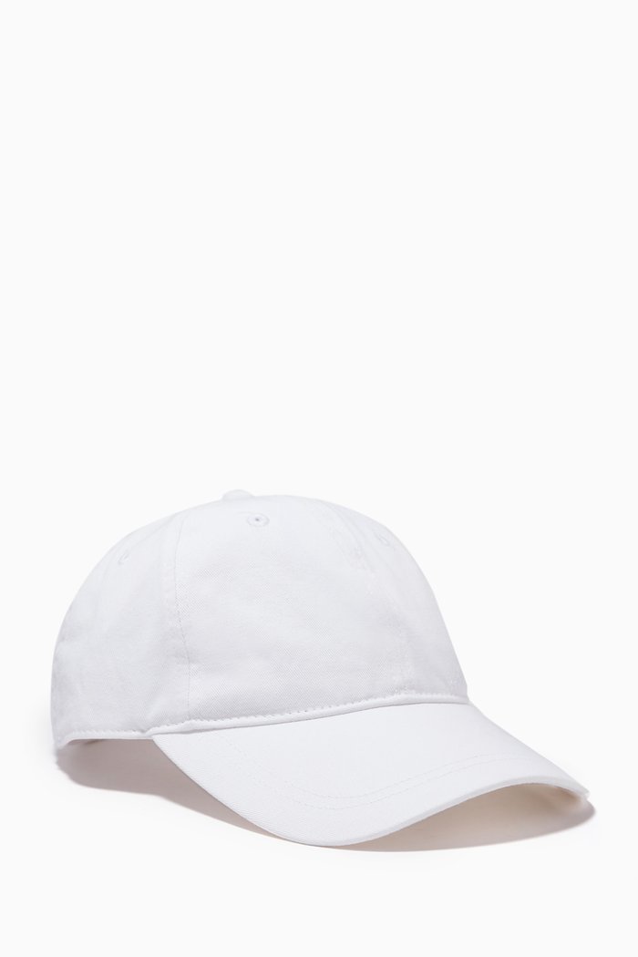 

The Baseball Cap in Cotton, White