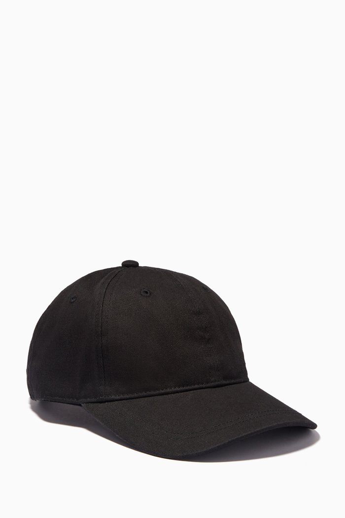 

The Baseball Cap in Cotton, Black