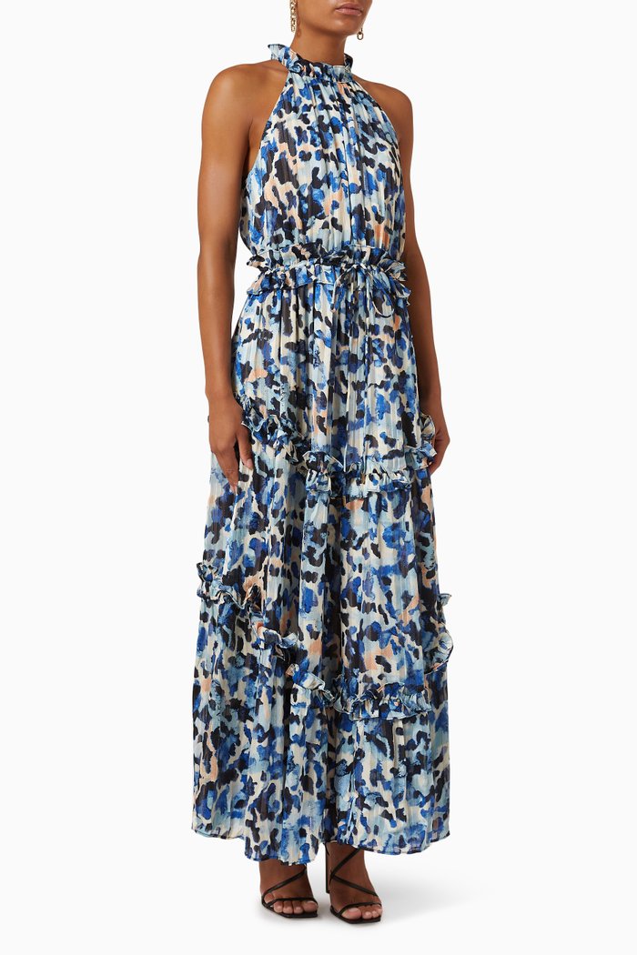 

Iridescence Dress in Georgette, Multicolour