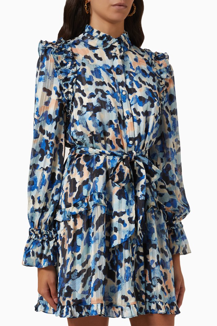 

Phantasm Belted Dress, Multicolour