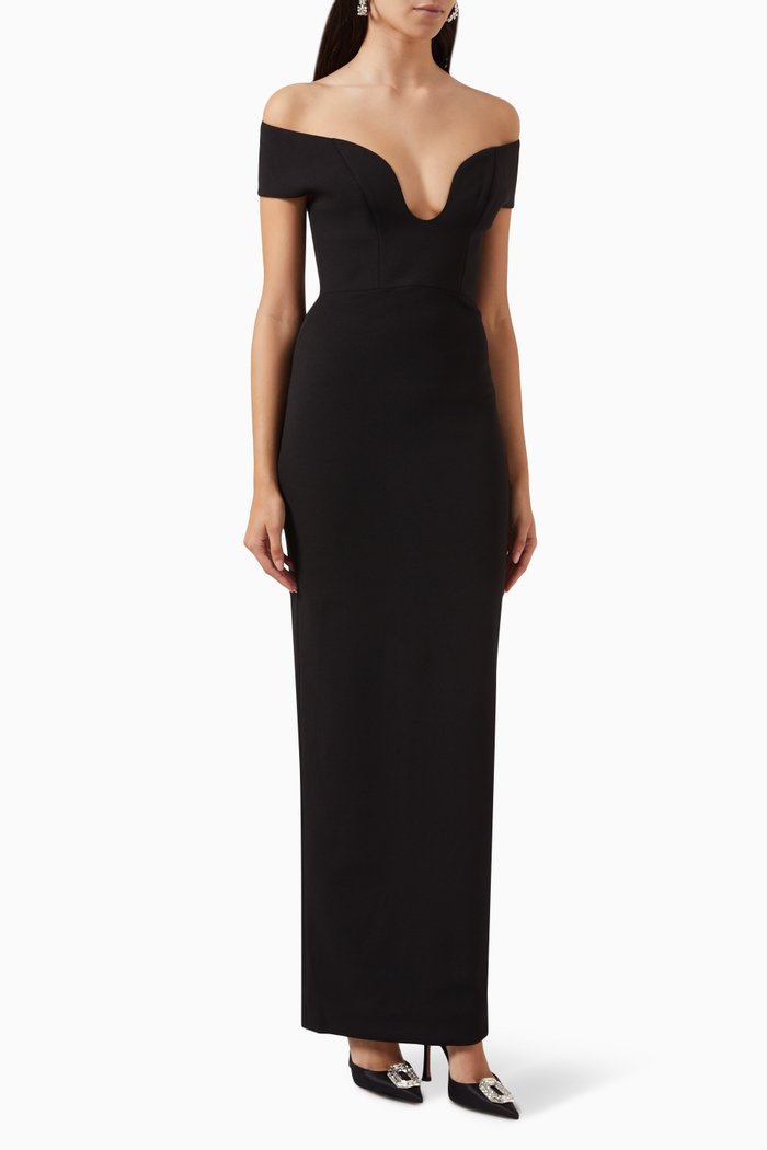 

Marlowe Maxi Dress, Black