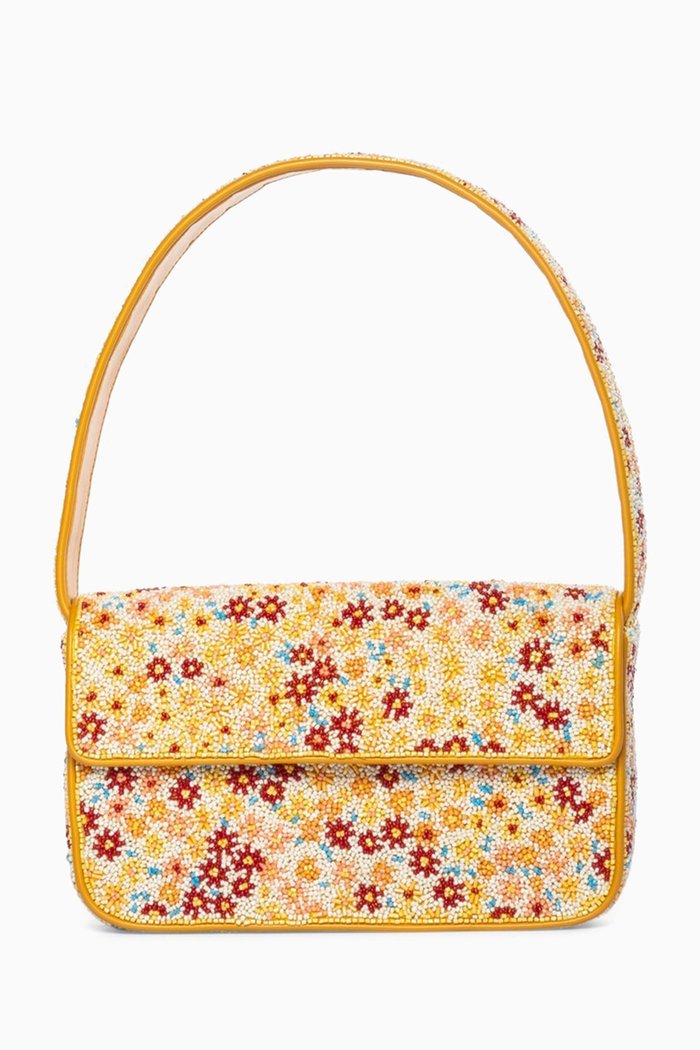 

Tommy Beaded Shoulder Bag, Orange