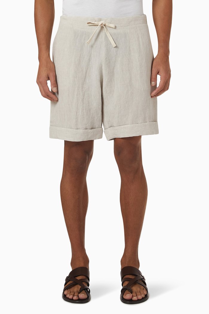 

Lino Shorts in Linen, Neutral