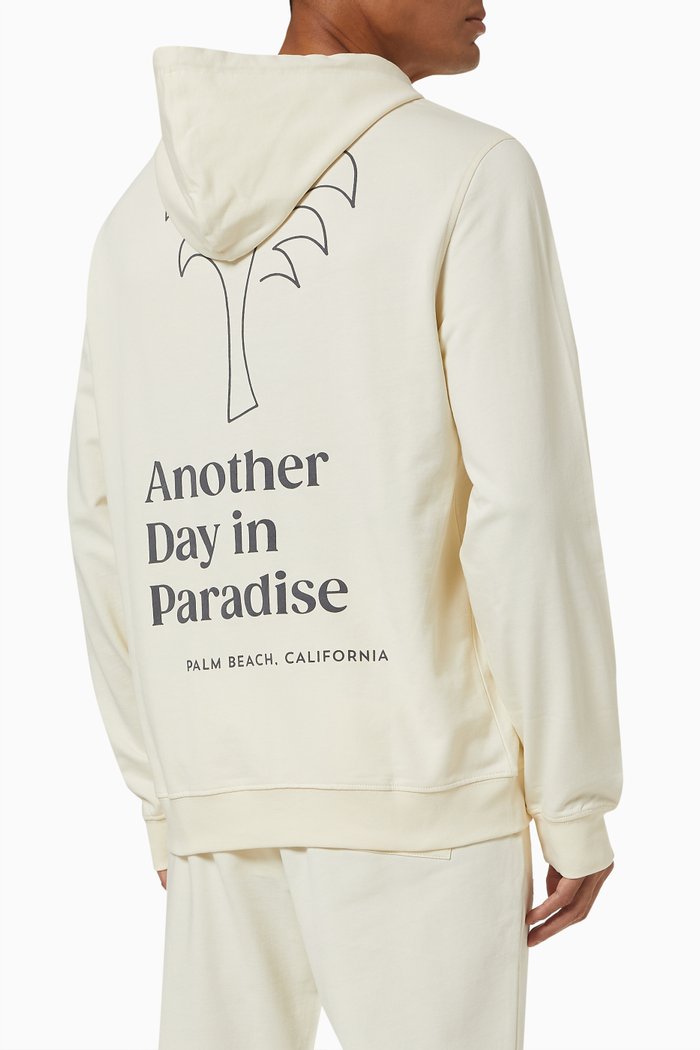 Paradise Hoodie in Cotton, Neutral
