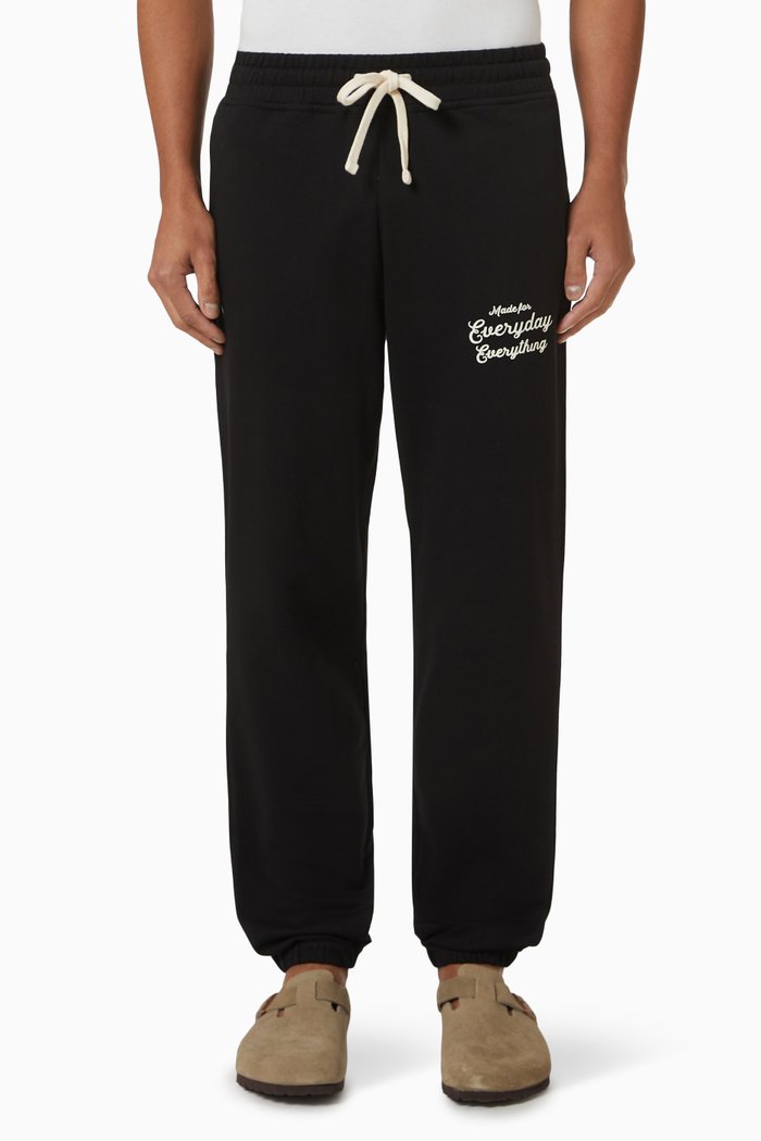 

Paradise Sweatpants in Cotton, Black