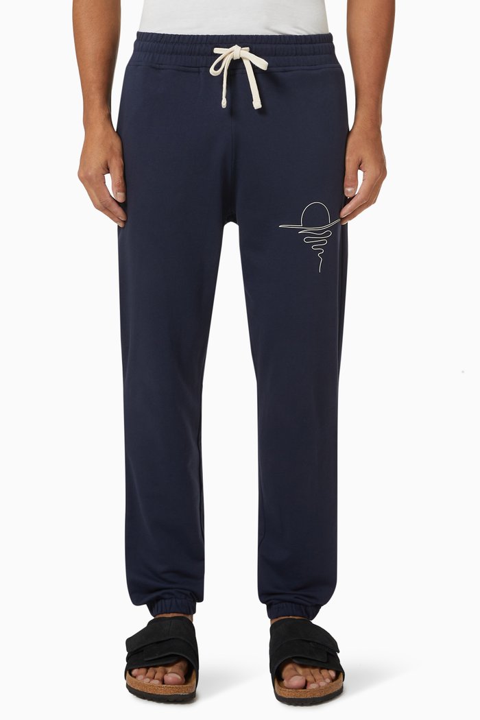 

Paradise Sweatpants in Cotton, Blue